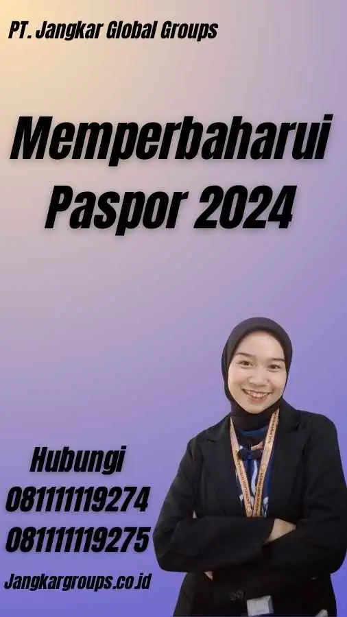 Memperbaharui Paspor 2024