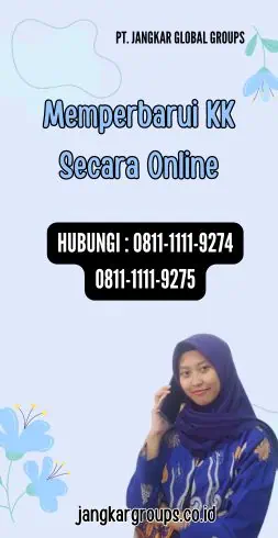 Memperbarui KK Secara Online