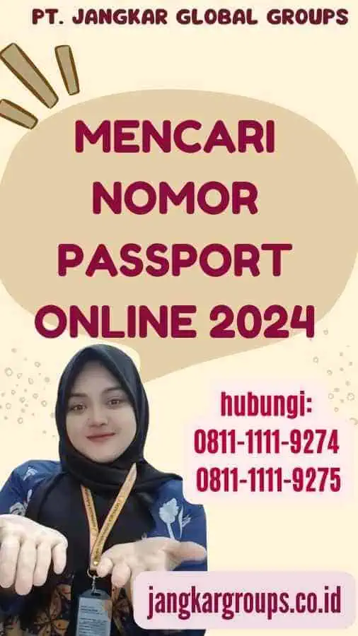 Mencari Nomor Passport Online 2024