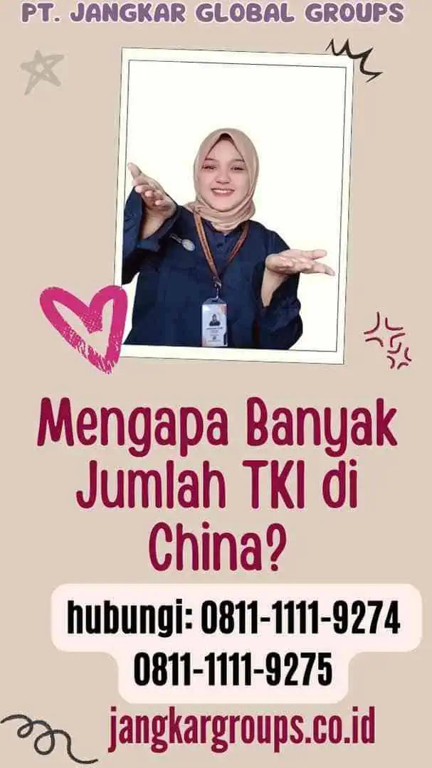 Mengapa Banyak Jumlah TKI di China