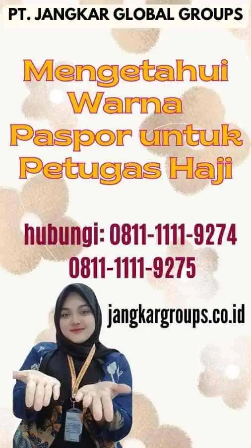 Mengetahui Warna Paspor untuk Petugas Haji