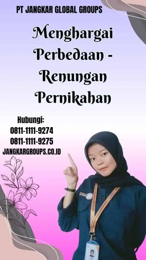 Menghargai Perbedaan Renungan Pernikahan