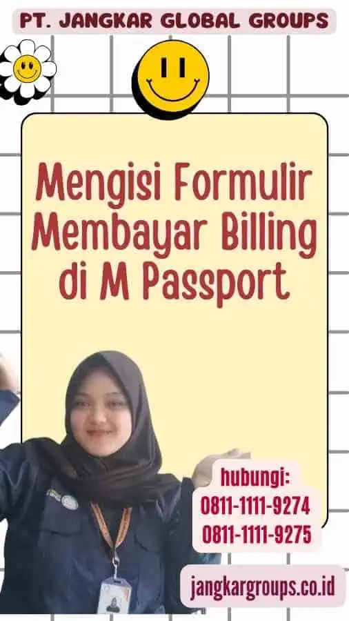 Mengisi Formulir Membayar Billing di M Passport