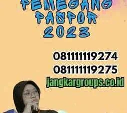 Mengisi Informasi Pemegang Paspor 2023