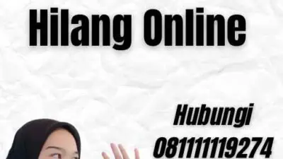 Mengurus Akta Kelahiran Yang Hilang Online