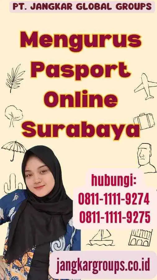 Mengurus Pasport Online Surabaya