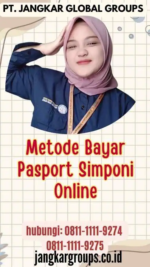 Metode Bayar Pasport Simponi Online