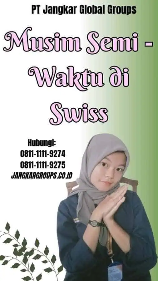 Musim Semi Waktu di Swiss