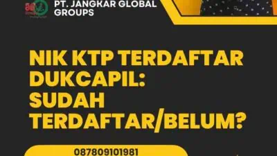 Nik Ktp Terdaftar Dukcapil: Sudah Terdaftar/Belum?