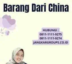 Pajak Impor Barang Dari China