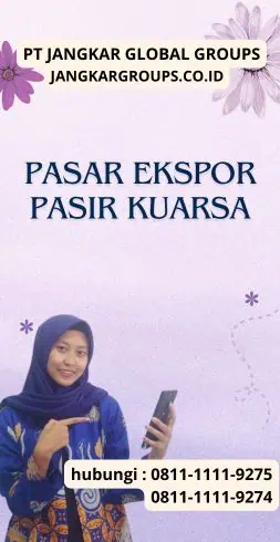 Pasar Ekspor Pasir Kuarsa