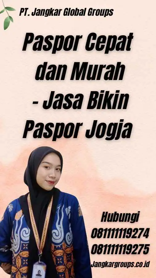 Paspor Cepat dan Murah - Jasa Bikin Paspor Jogja