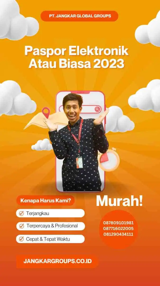 Paspor Elektronik Atau Biasa 2023