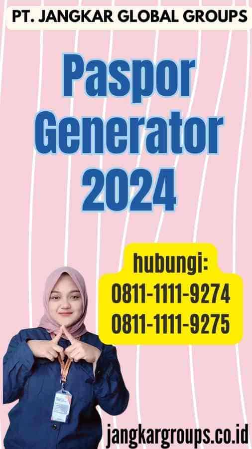 Paspor Generator 2024