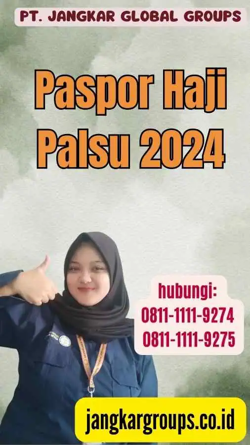 Paspor Haji Palsu 2024