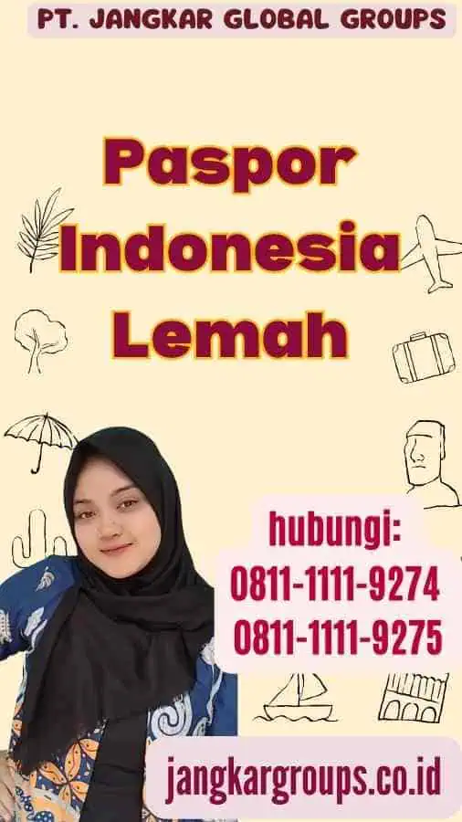 Paspor Indonesia Lemah