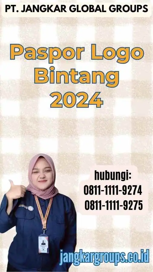 Paspor Logo Bintang 2024