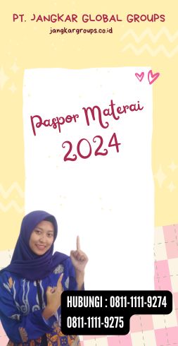 Paspor Materai 2024