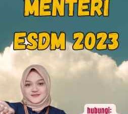 Paspor Menteri ESDM 2023