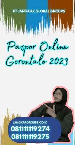 Paspor Online Gorontalo 2023