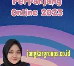 Paspor Perpanjang Online 2023