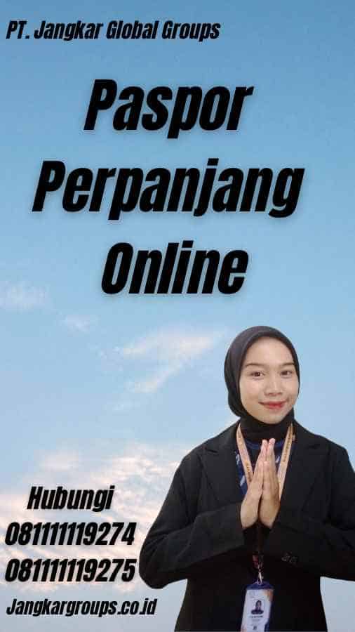 Paspor Perpanjang Online