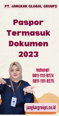 Paspor Termasuk Dokumen 2023