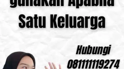 Paspor Yang Hanya Dapat Di gunakan Apabila Satu Keluarga