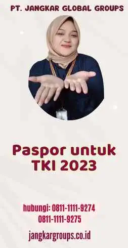 Paspor untuk TKI 2023