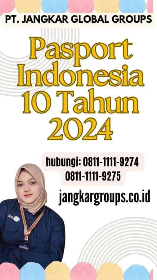 Pasport Indonesia 10 Tahun 2024