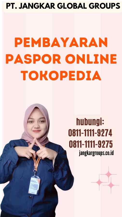 Pembayaran Paspor Online Tokopedia