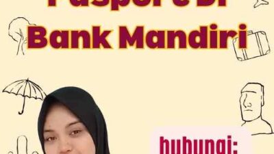 Pembayaran Pasport Di Bank Mandiri