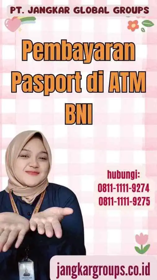 Pembayaran Pasport di ATM BNI