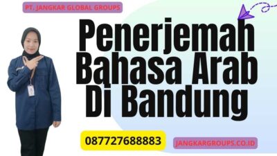 Penerjemah Bahasa Arab Di Bandung