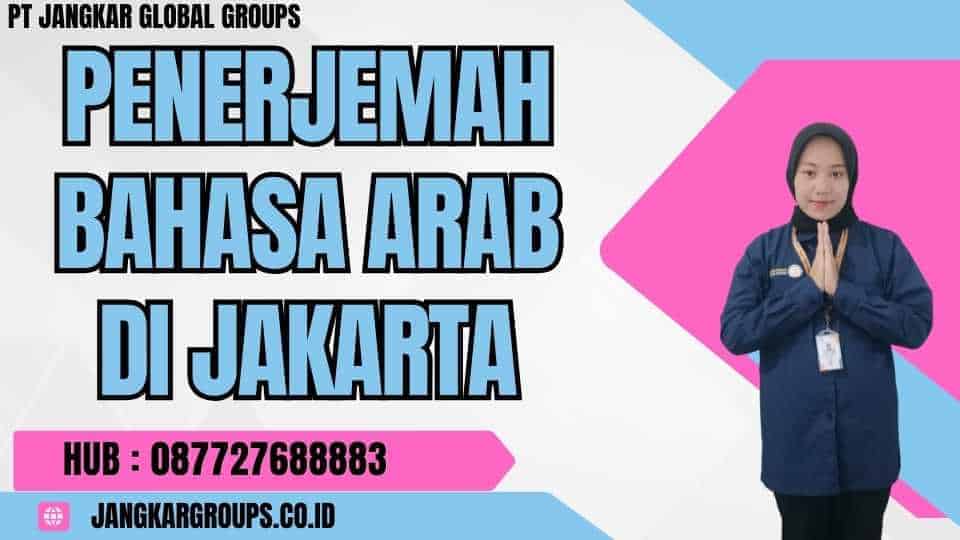 Penerjemah Bahasa Arab Di Jakarta