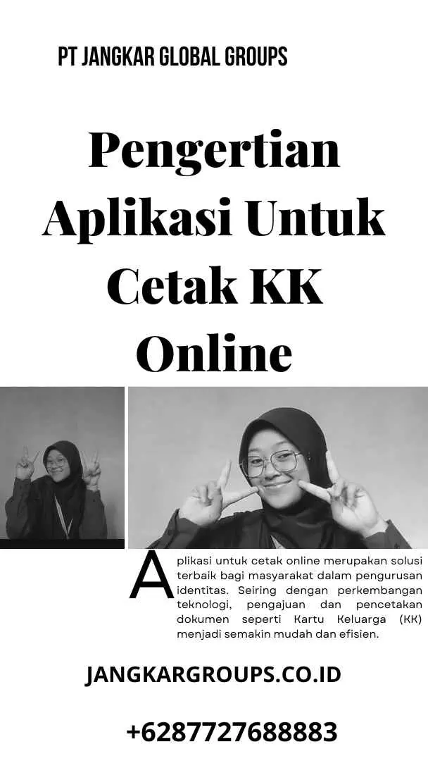 Pengertian Aplikasi Untuk Cetak KK Online