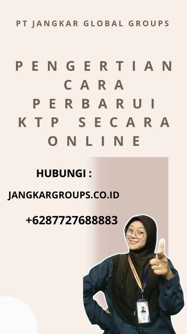 Pengertian Cara Perbarui KTP Secara Online