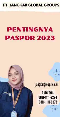 Pentingnya Paspor 2023