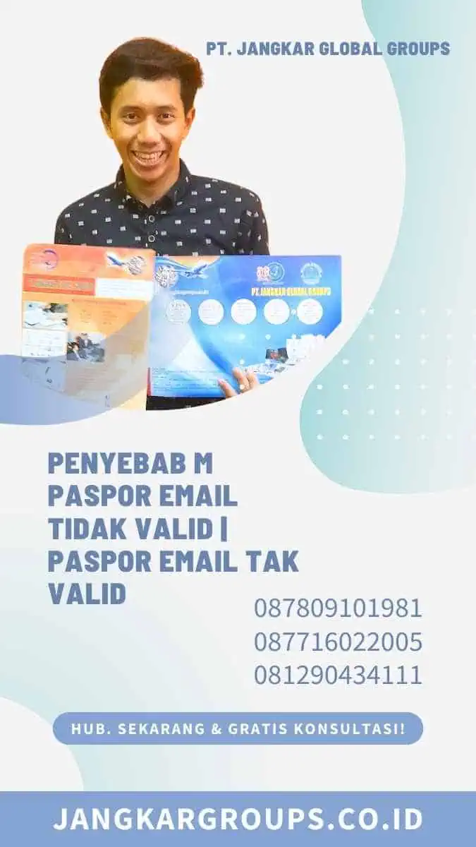 Penyebab M Paspor Email Tidak Valid | Paspor Email Tak Valid