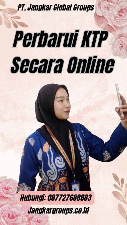 Perbarui KTP Secara Online