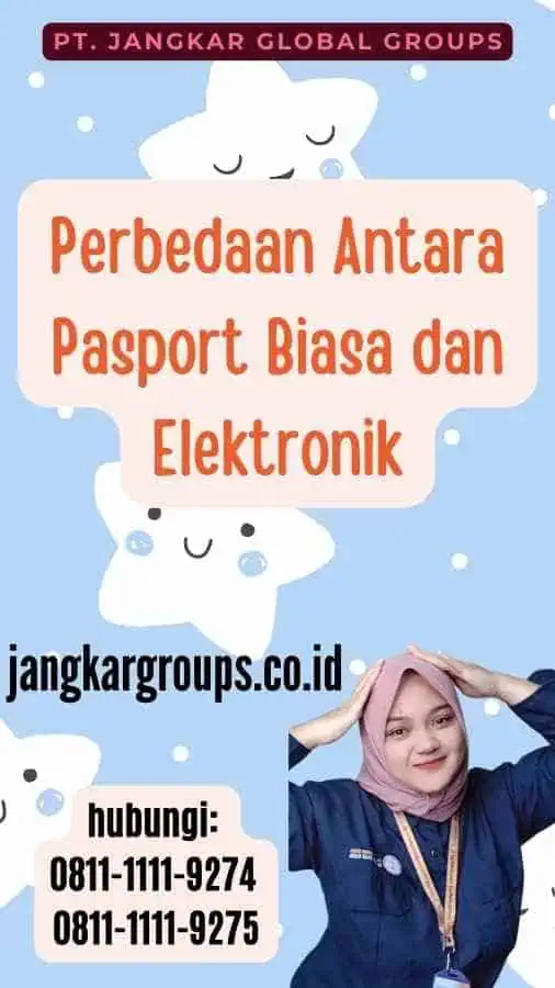 Perbedaan Antara Pasport Biasa dan Elektronik