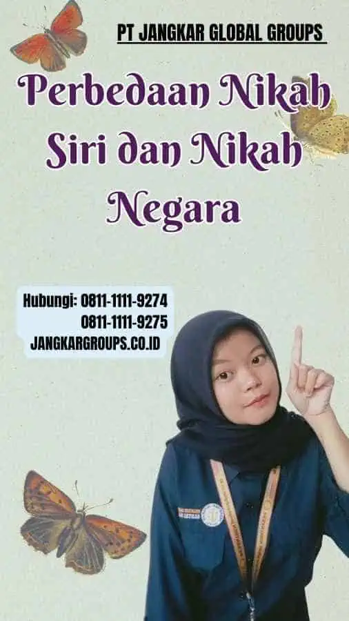 Perbedaan Nikah Siri dan Nikah Negara