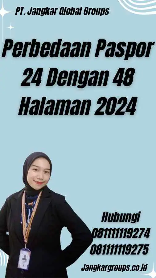 Perbedaan Paspor 24 Dengan 48 Halaman 2024