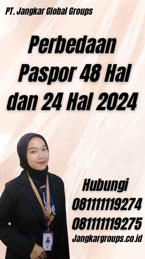 Perbedaan Paspor 48 Hal dan 24 Hal 2024