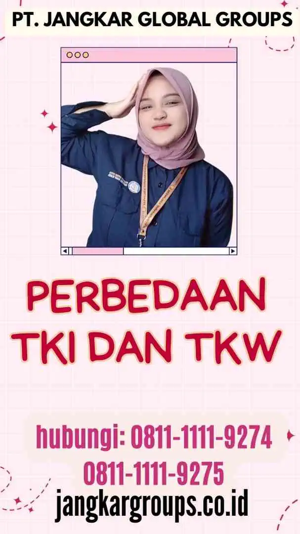 Perbedaan TKI dan TKW