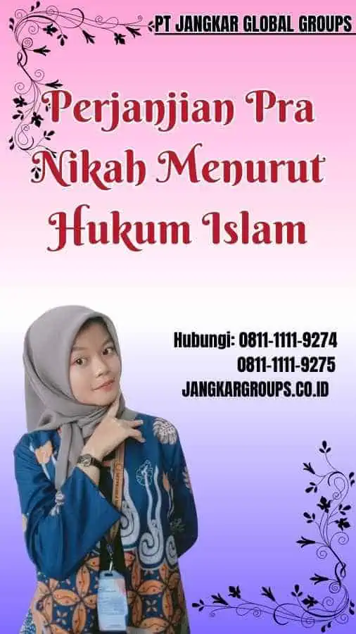 Perjanjian Pra Nikah Menurut Hukum Islam