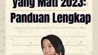 Perpanjang Paspor yang Mati 2023 Panduan Lengkap