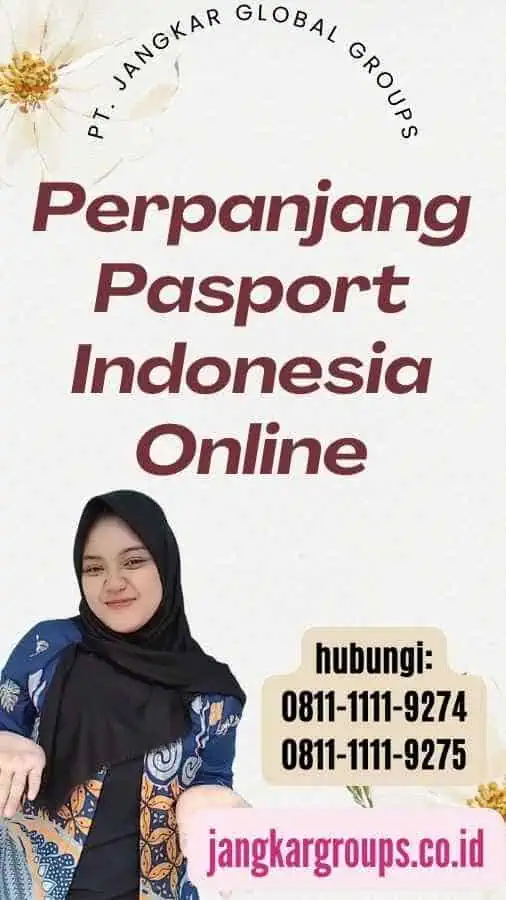 Perpanjang Pasport Indonesia Online