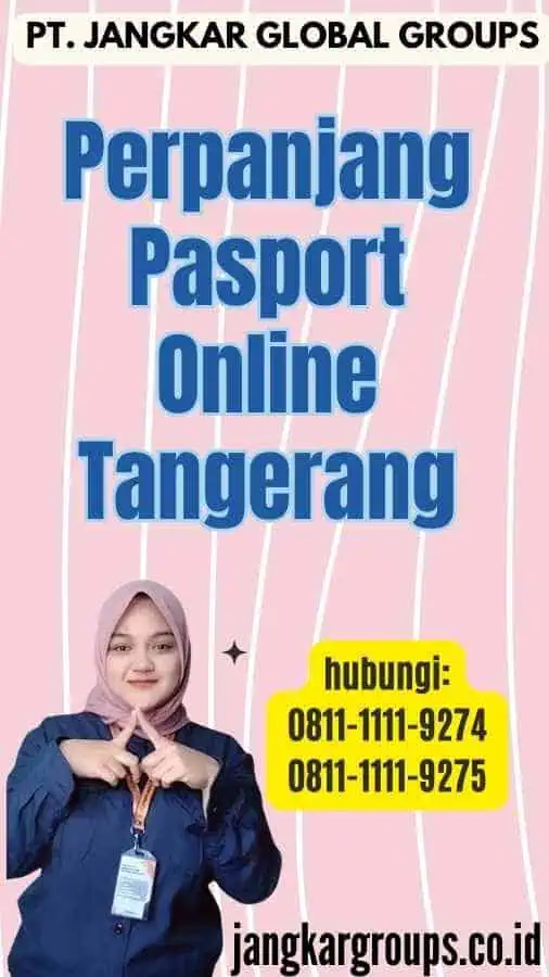 Perpanjang Pasport Online Tangerang