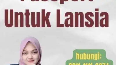 Perpanjang Passport Untuk Lansia